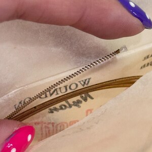 Corde per chitarra vintage Gibson Mona-Steel in nylon, set n. 495, Kalamazoo MI, nuove di zecca. immagine 5