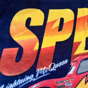 Disney Pixar Cars Lightning McQueen I Am Speed Throw Blanket 58x48 Northwest Co image 2