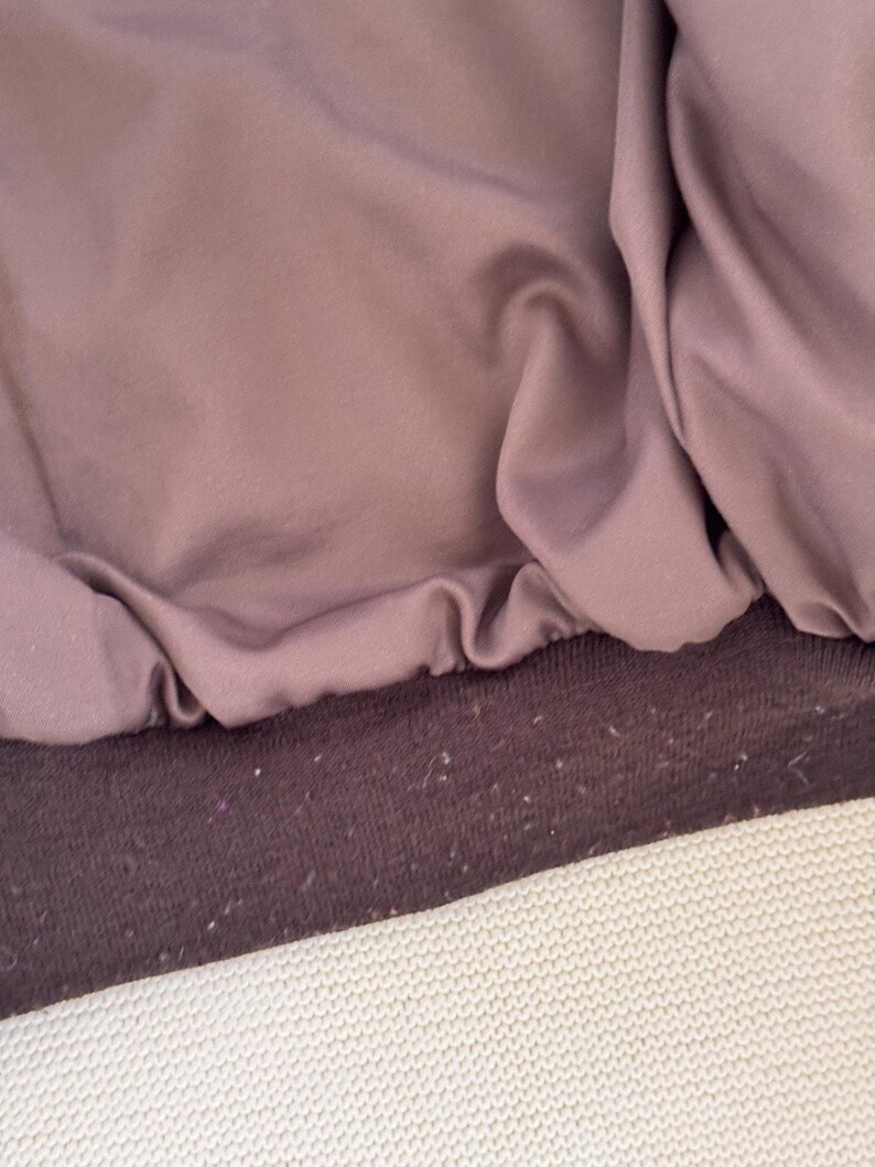 Chaqueta de aviador vintage AVIREX A-2 de cuero, fabricada en EE. UU., color marrón desgastado, talla M para hombre. imagen 15