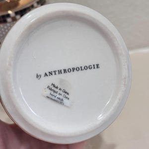 Anthropologie French Bistro Tile Canister Set Rise & Shine Du Jour Scoop 3pc image 9