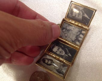 Vintage Coro 4 compartment locket
