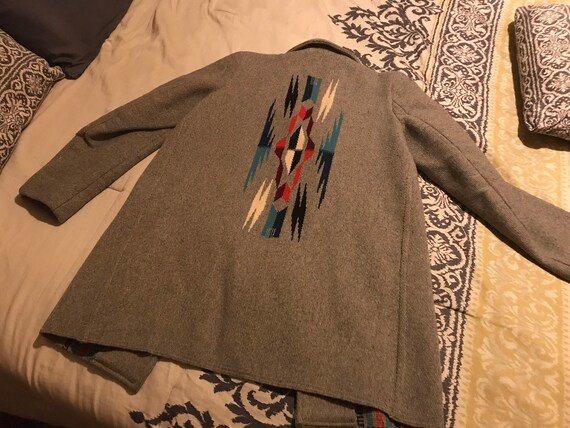 1940s authentic chimayo wool coat