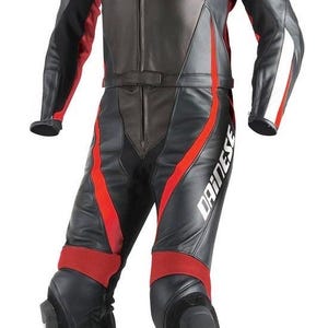 Motorcycle Racing Leather Suit: Cowhide Armor, Track Performance
