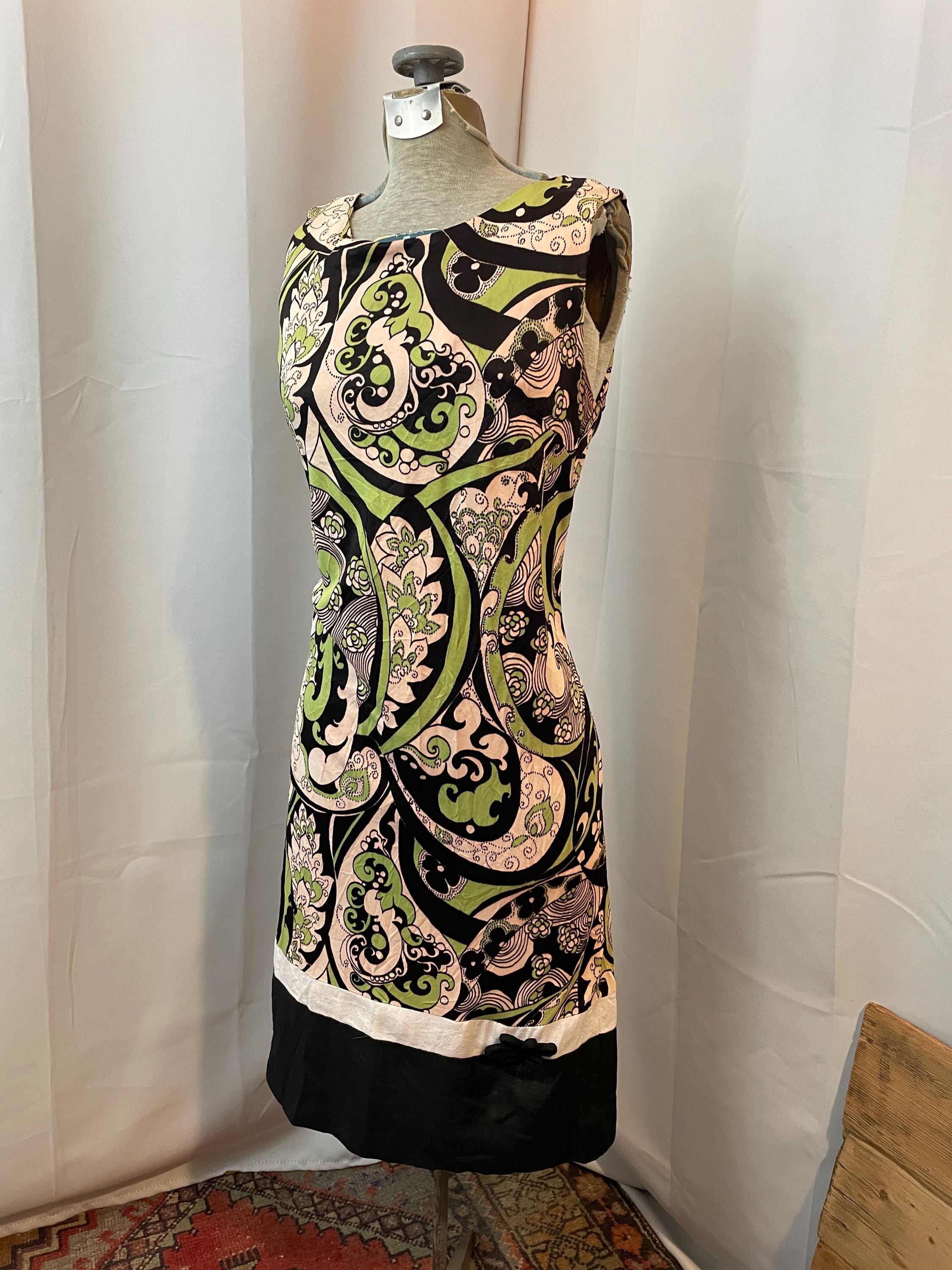 Black White 60s Dress - Etsy