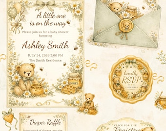 A Little One is On the Way - Baby Shower Invitation