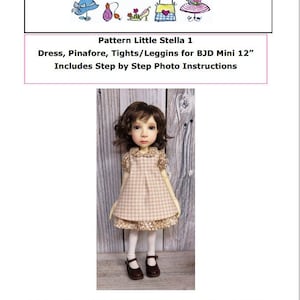 Pattern Little Stella 1 - Dress, Pinafore, Tights/Leggings