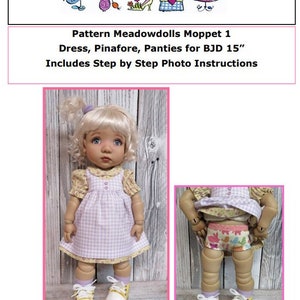 Pattern Moppet 1 Dress, Pinafore, Panties image 1