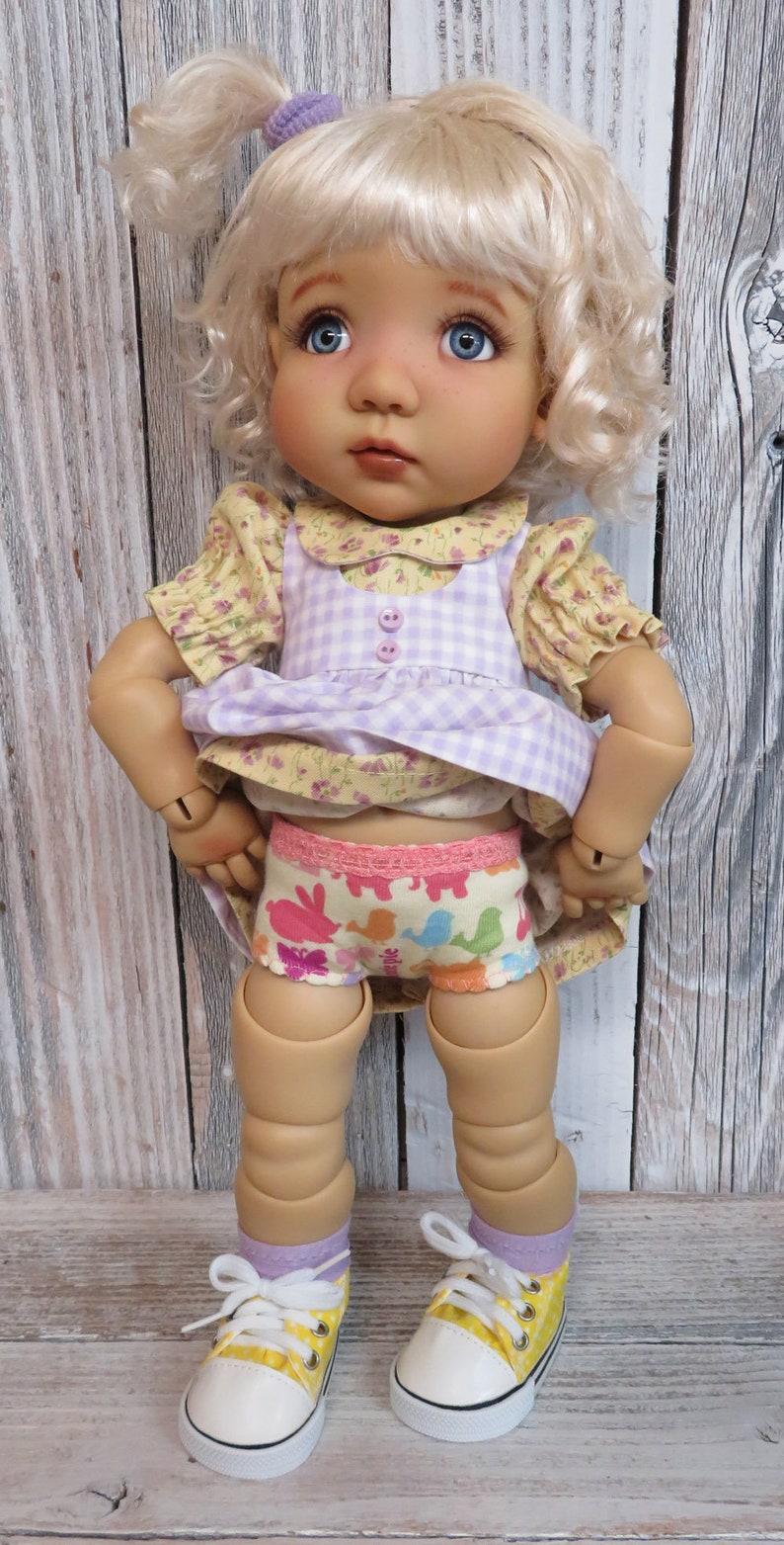 Pattern Moppet 1 Dress, Pinafore, Panties image 6