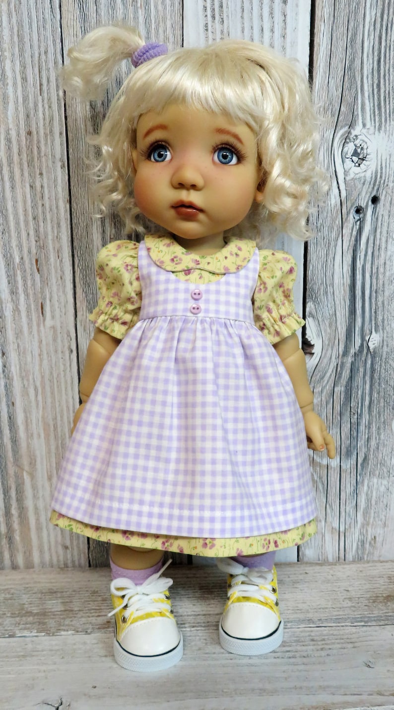 Pattern Moppet 1 Dress, Pinafore, Panties imagem 2