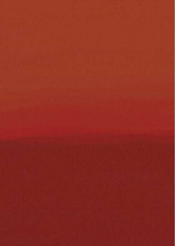 39*67 inçMark Rothko Style Abstract Canvas Print