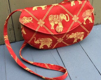 Red Elephant Shoulder Bag