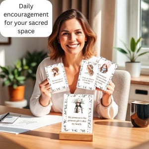 36 Printable Affirmation Cards for Women | Motivational Self-Love & Empowerment Quotes | Elegant Floral PDF | A4 and Card Size Download