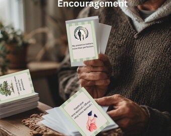 Father's Day Affirmation Cards: Positive Quotes for Dad (PDF Downloadable Cards)