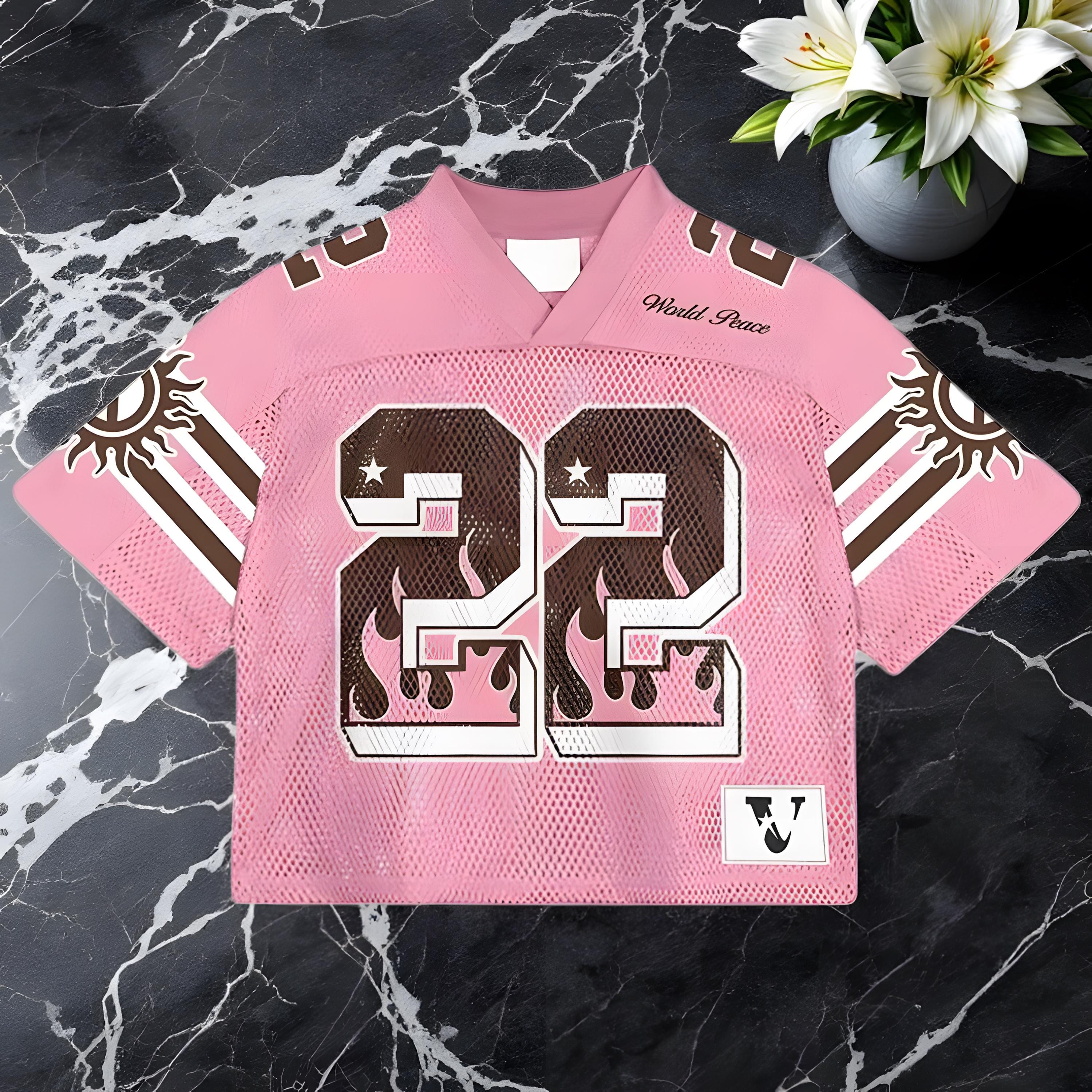 Discover Game Day Crop Top Mesh Baseball Jerseys