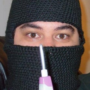 Crochet Balaclava, Riding hood, Ski Mask, Ninja Mask Pattern PDF image 3