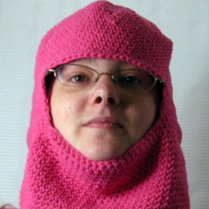 Crochet Balaclava, Riding hood, Ski Mask, Ninja Mask Pattern PDF image 5