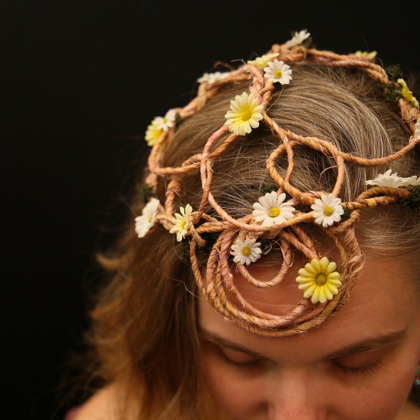 Darling Daisies Pixie Faerie Crown