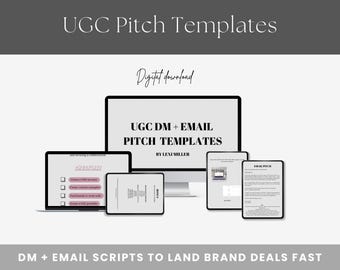 Sjablonen voor UGC-pitch voor beginners | Land Paid-merkdeals