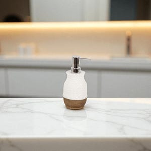 Handmade Resin Liquid Soap Dispenser | 300ml | Durable & Stylish Bathroom Decor