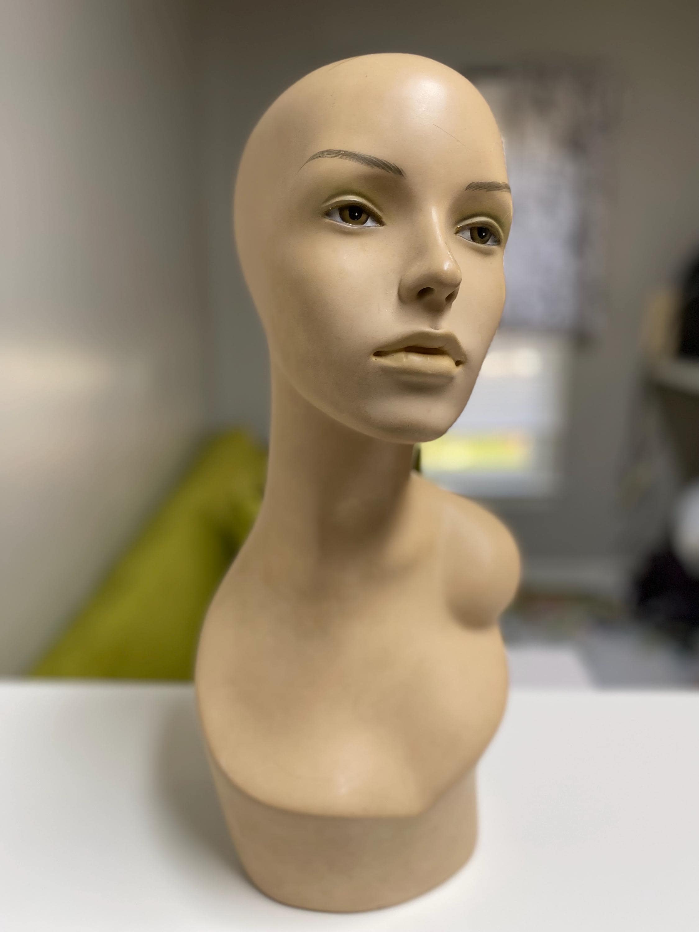 アールデコ　樹脂製　マネキンヘッド　帽子掛け　ウィッグ掛け　ビンテージ 2025年最新】マネキンヘッドビンテージの人気アイテム - メルカリ