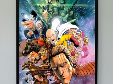 Vagabond Musashi Miyamoto Manga Poster, Anime Poster Wall Decor Print | Anime wall art | Vagabond poster | Vagabond wall art