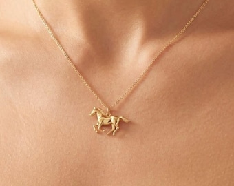 Year of the Horse Necklace | Chinese Zodiac Pendant | Umamusume Inspired Jewelry Gift