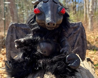 Little Leeds, 12 inch Jersey Devil Doll