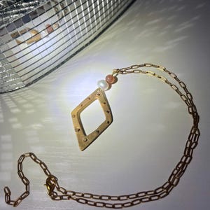 Handmade Bronze Pendant Necklace