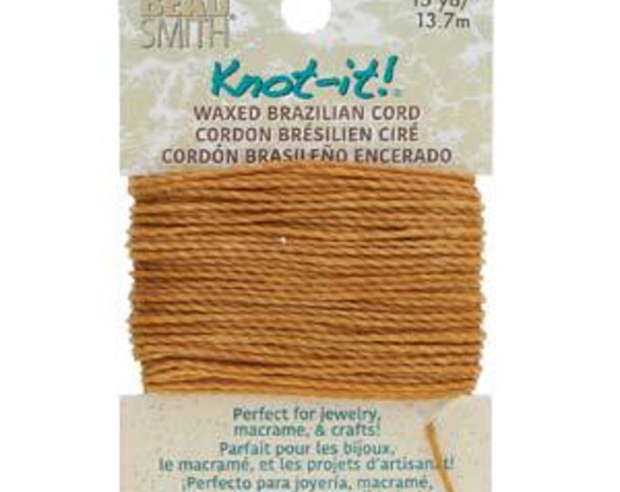 Knot It! Brazilian Waxed Poly Cord (15 yards)