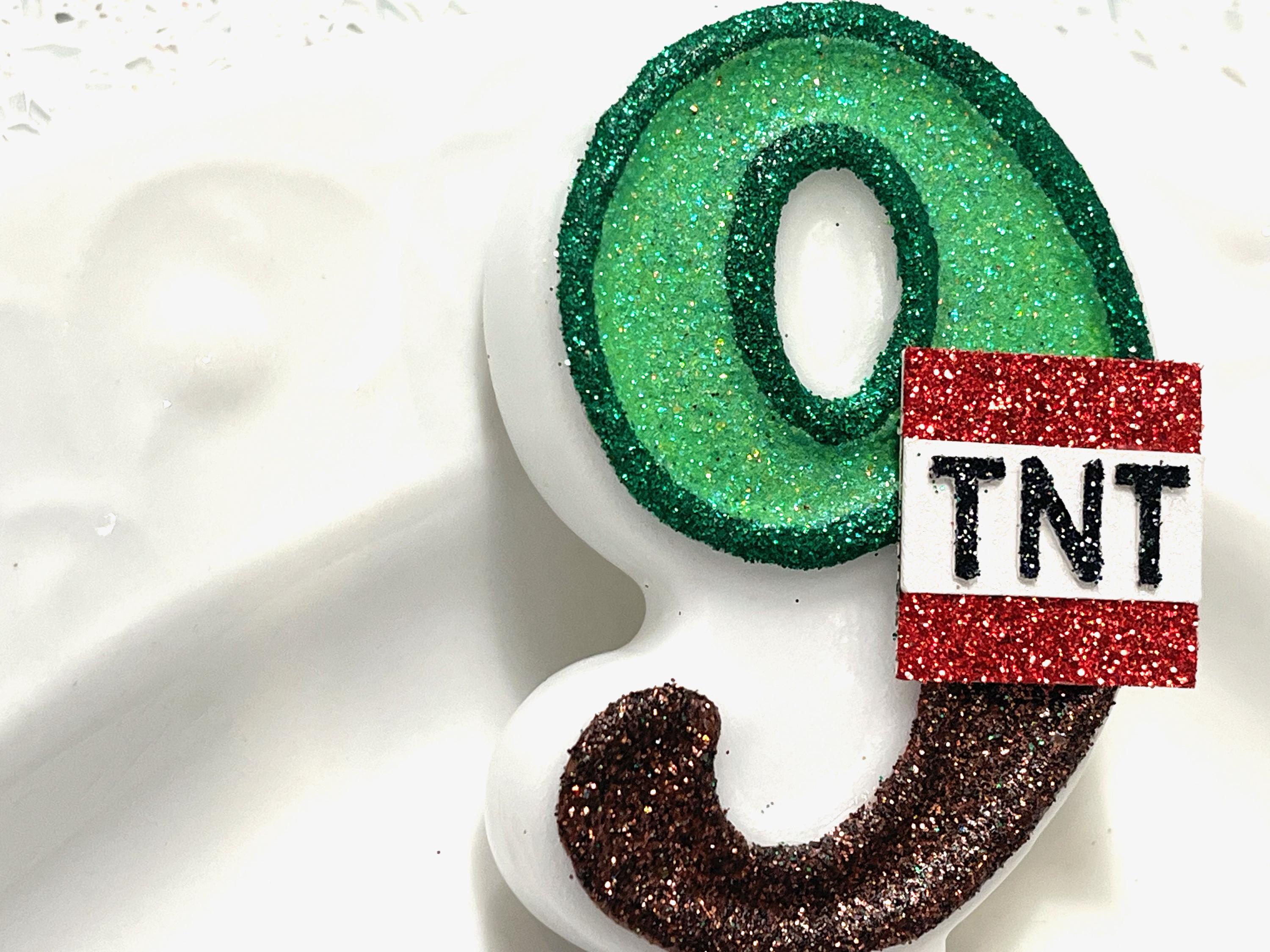 Glitter TNT Candle