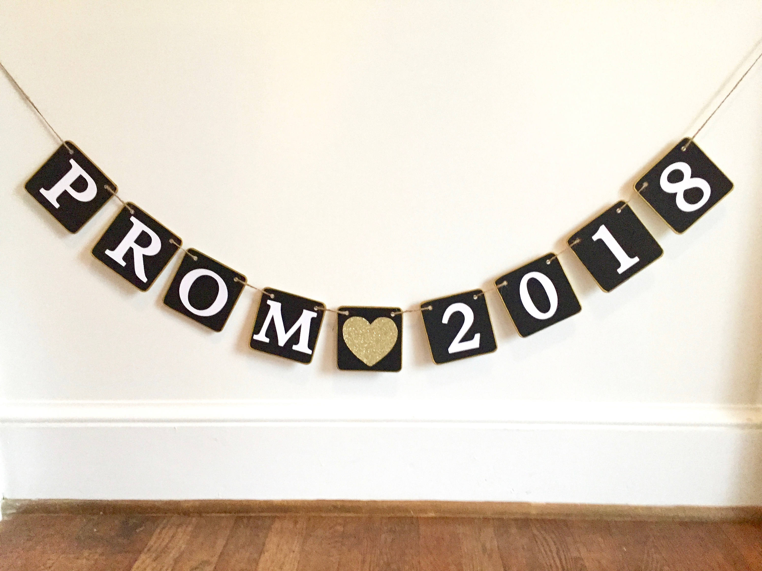 PROM 2018 banner prom photo prop high school banner prom