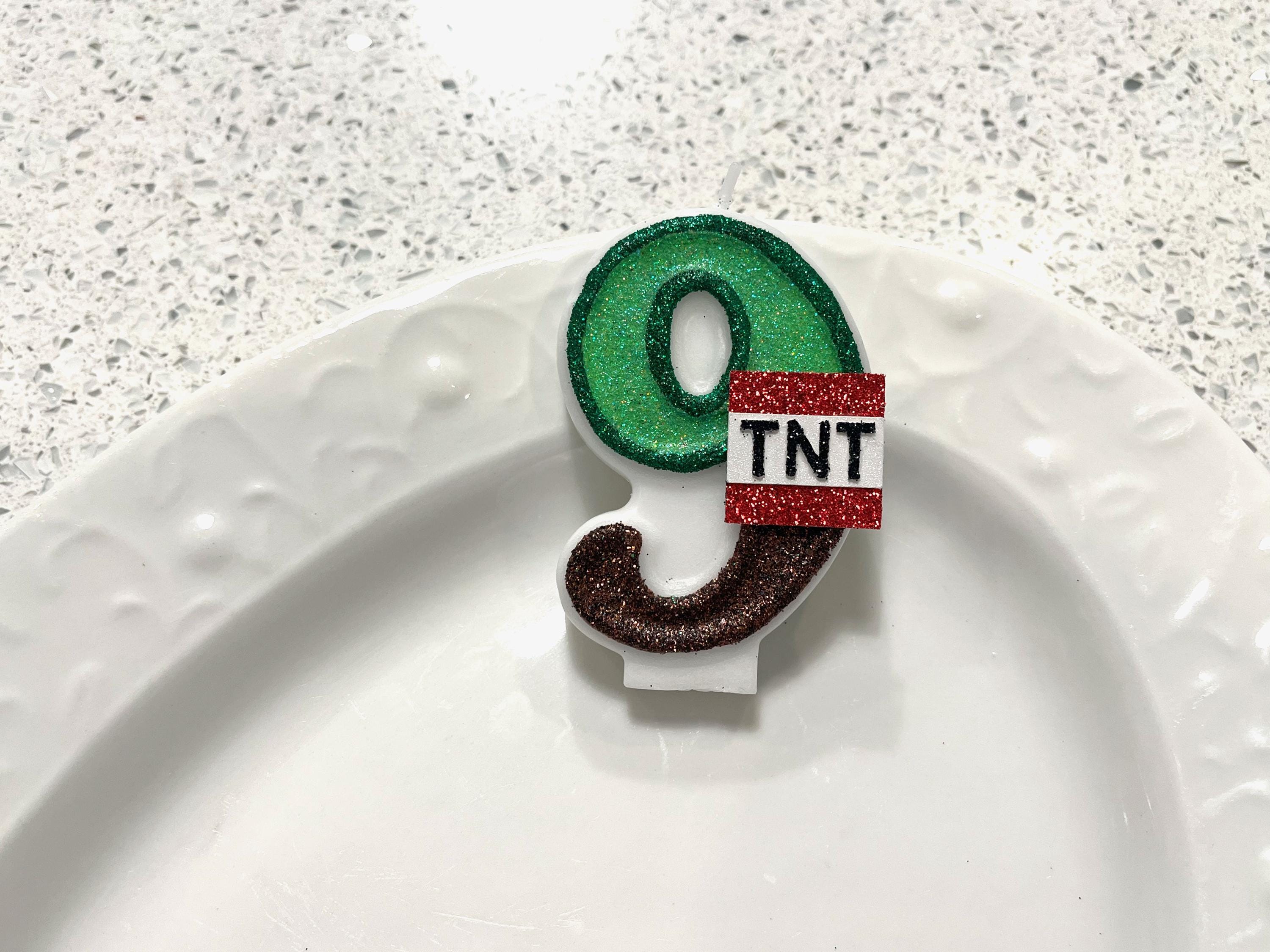 Glitter TNT Candle