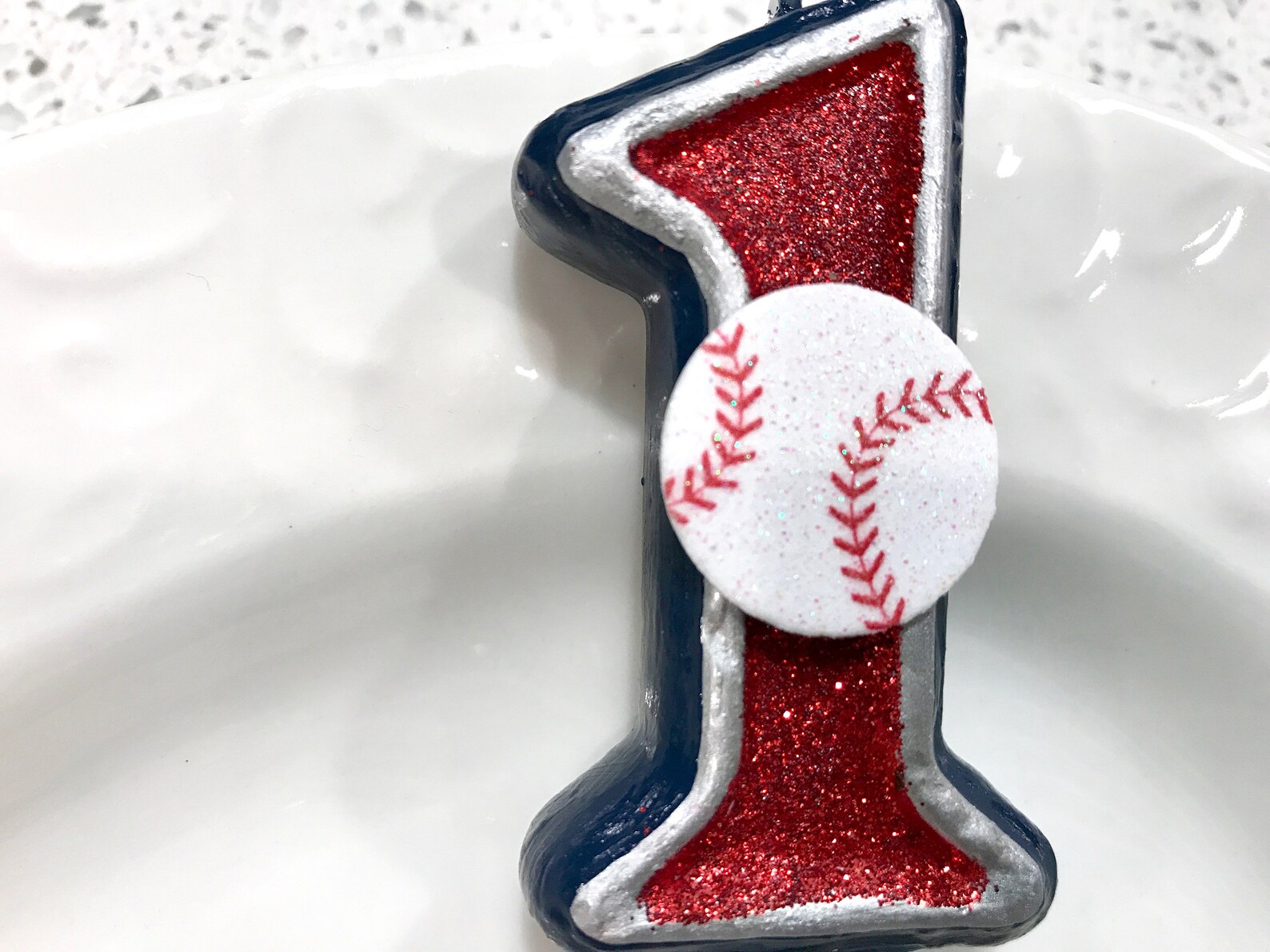 Beeswax Birthday Number Candle - Cake Topper - A Child's Dream