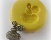 Perfume Bottle Mold Mould Resin Clay Victorian Jewelry Charms Flexible Molds