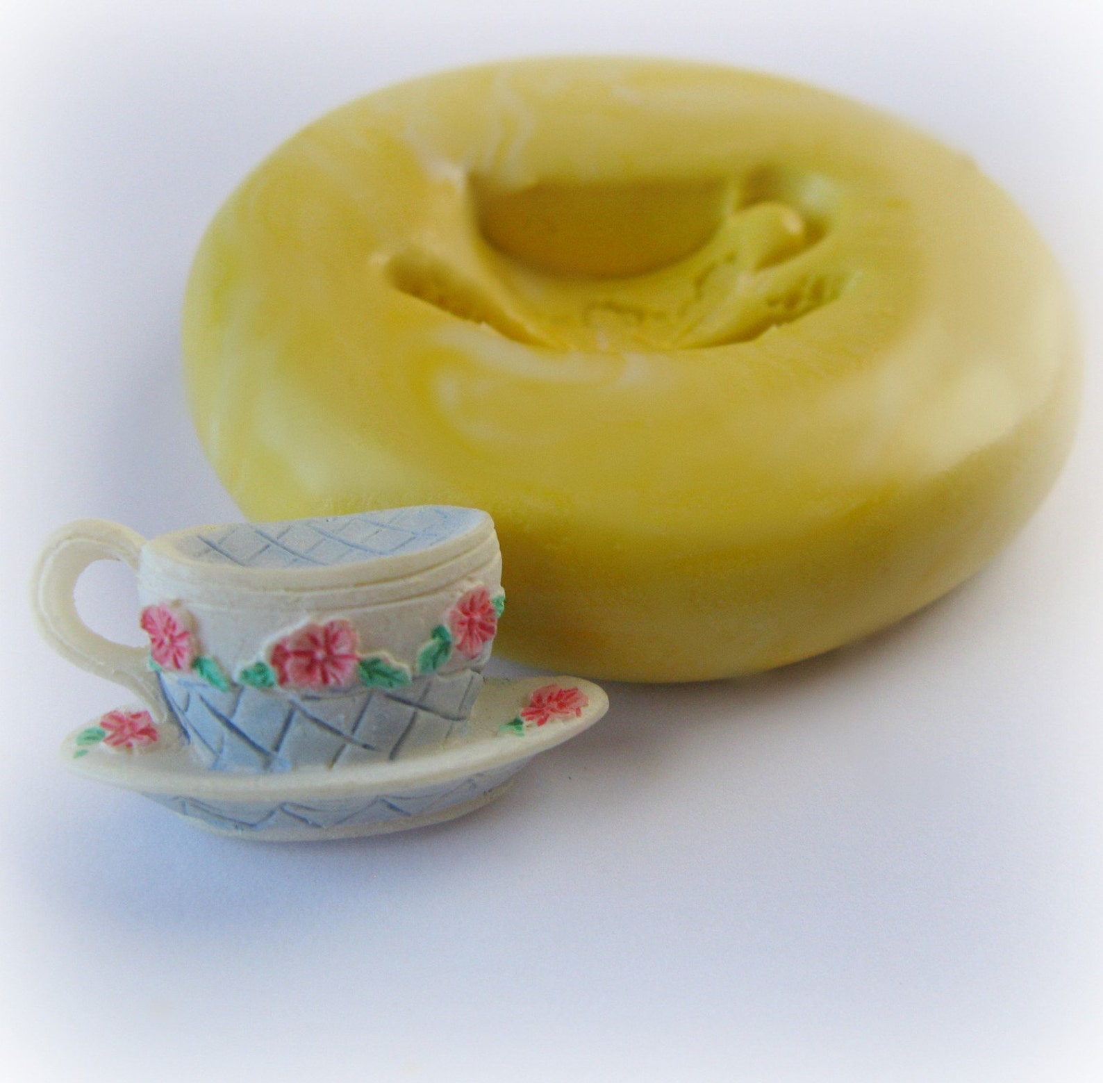 Tea Cup Mold Mould Resin Clay Fondant Wax Soap Miniature Sweet Etsy