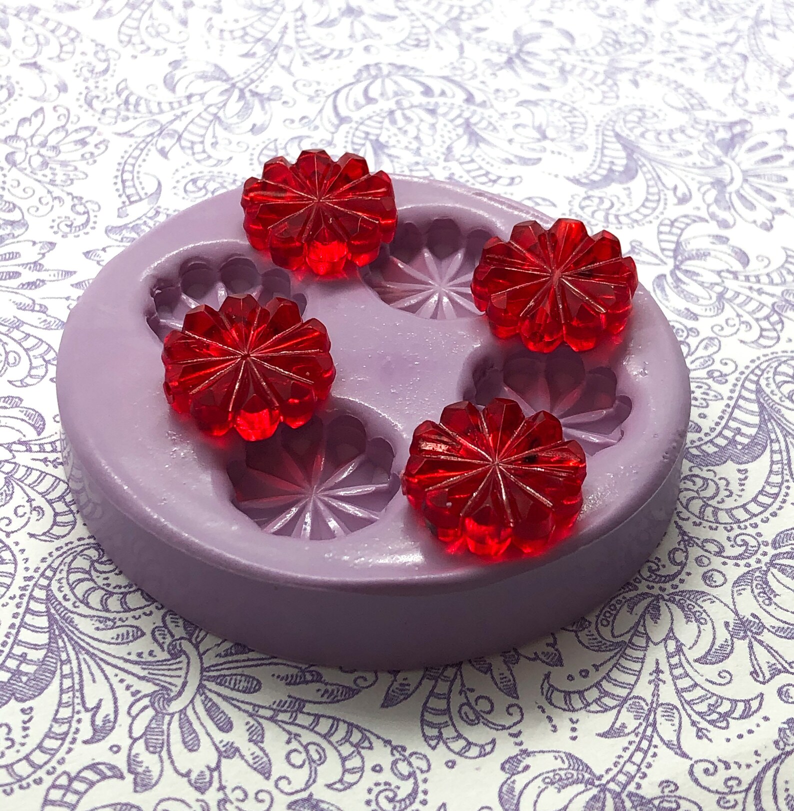 Silicone Flower Molds Chocolate Fondant Mold Silicone Resin Etsy