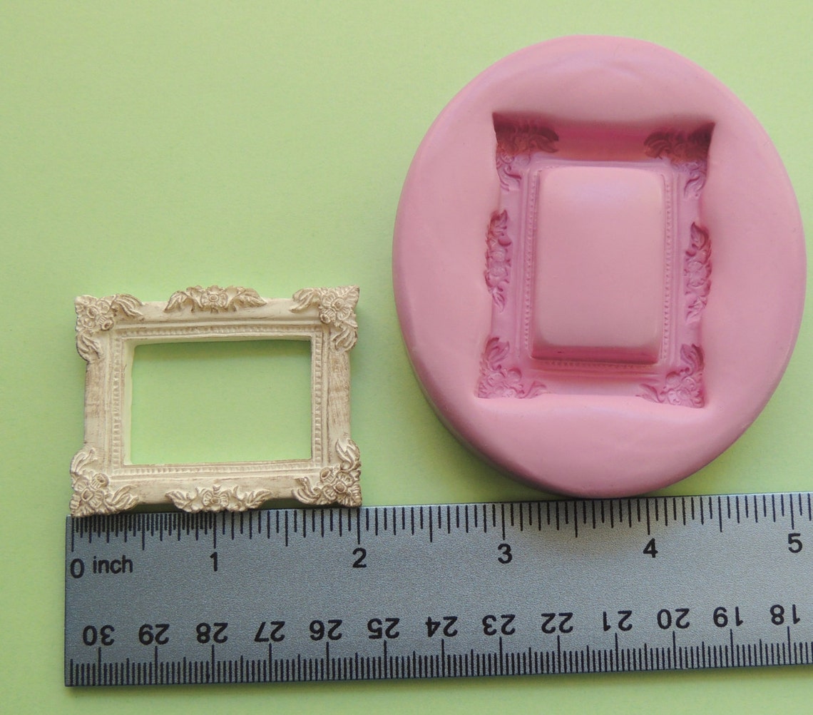 Silicone Frame Mold Polymer Clay Resin Fondant Molds Chocolate Etsy