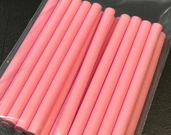 4 inch GLUE Stick Pink 20 Sticks Decoden Kawaii Drips Sauce For Mini Fake Food
