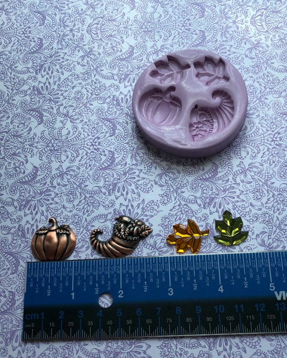 Cornucopia Mold, Silicone Molds, Leaf Mold, Pumpkin Mold, Butter Pat Molds,  Polymer Clay Molds, Resin Mold, Chocolate Molds, Fondant Mold -  Israel