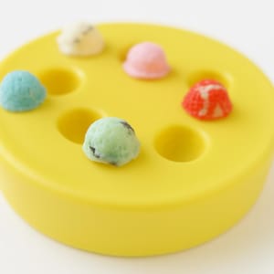 TINY 5-6mm Ice Cream Scoop Mold Dollhouse Miniatures 1:12 Scale Polymer Clay Mold