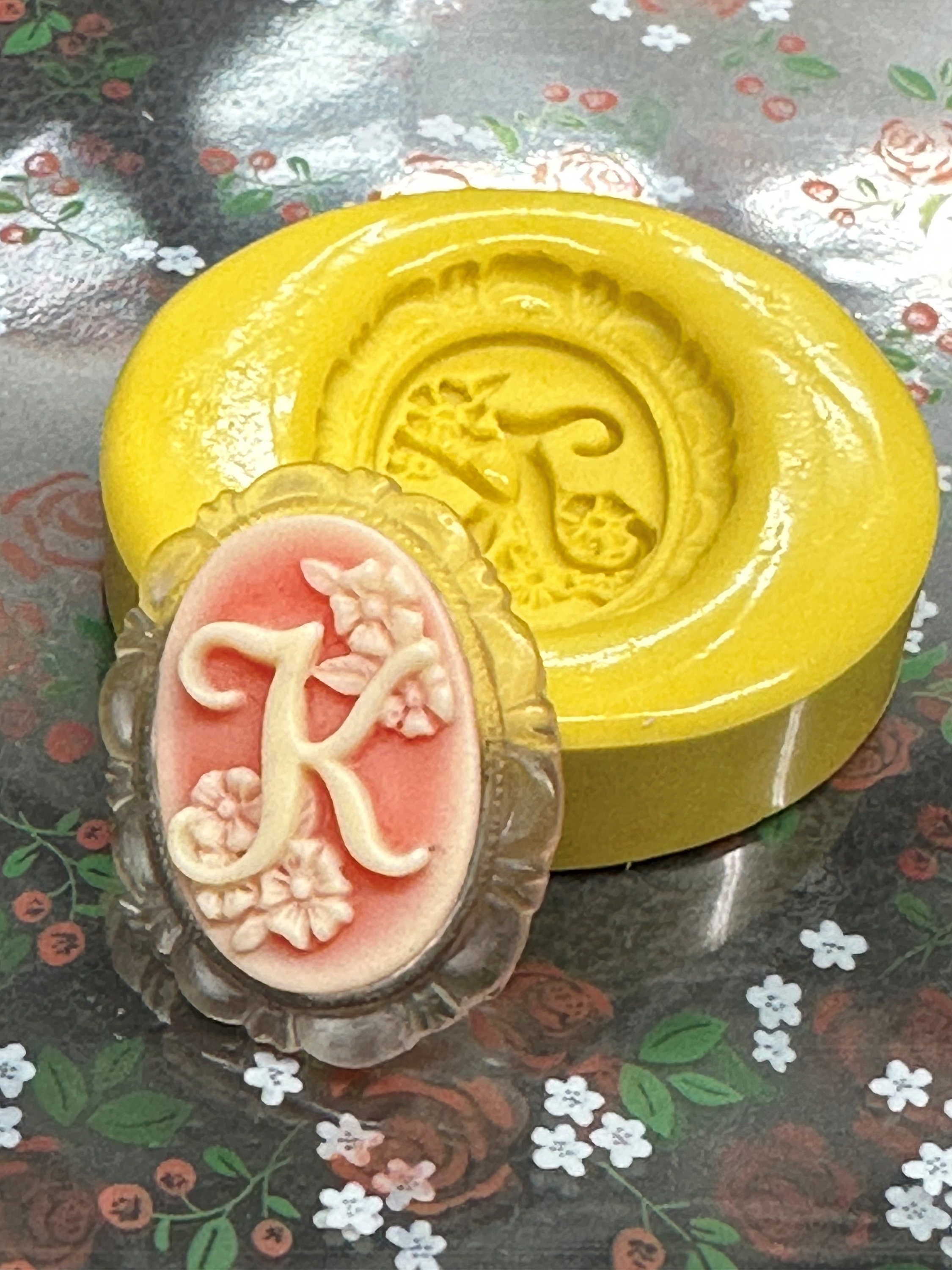 Monogram Butter Pat Mold, Silicone Mold, Letter Mold, Alphabet Fondant  Mold, Butter Mold, Resin, Polymer Clay Mold, Monogrammed, Silicone