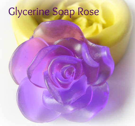 Flower Molds Silicone Guest Soap Small Roses Mold Soap Clay Resin Open Rose  Mould 