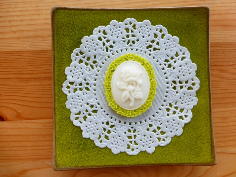 Flower Cameo Mold Silicone Cameo Frame Flexible Mould Polymer Clay Molds Bild 4