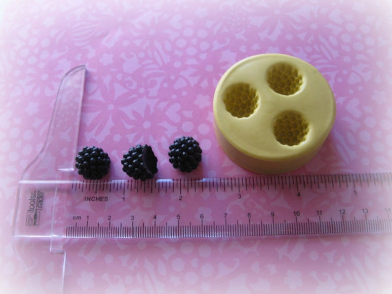 Blackberry Mold Silicone Berry Mold DIY Cabochon Resin Soap Etsy