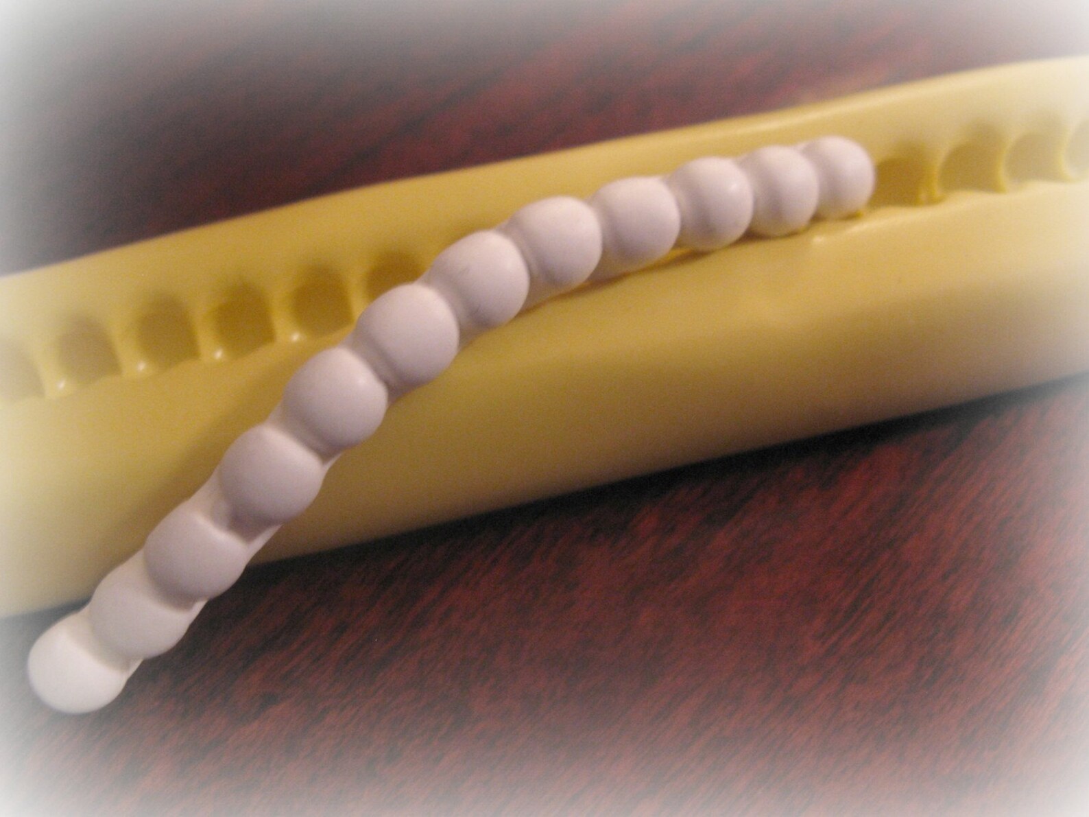 String Pearl Mold Candy Clay Resin Fondant Gumpaste Mold Etsy