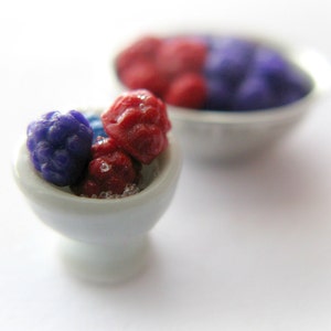 Tiny Berry Mold Raspberry Blueberry Pie Berry Mold Clay Resin Moulds image 2