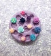 Flower Cabochon Mold Silicone Flexible Resin Mold Polymer Clay Fondant Mold 