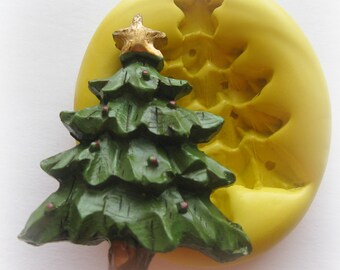 Christmas Tree Mold Clay Fondant Resin Mold Mold