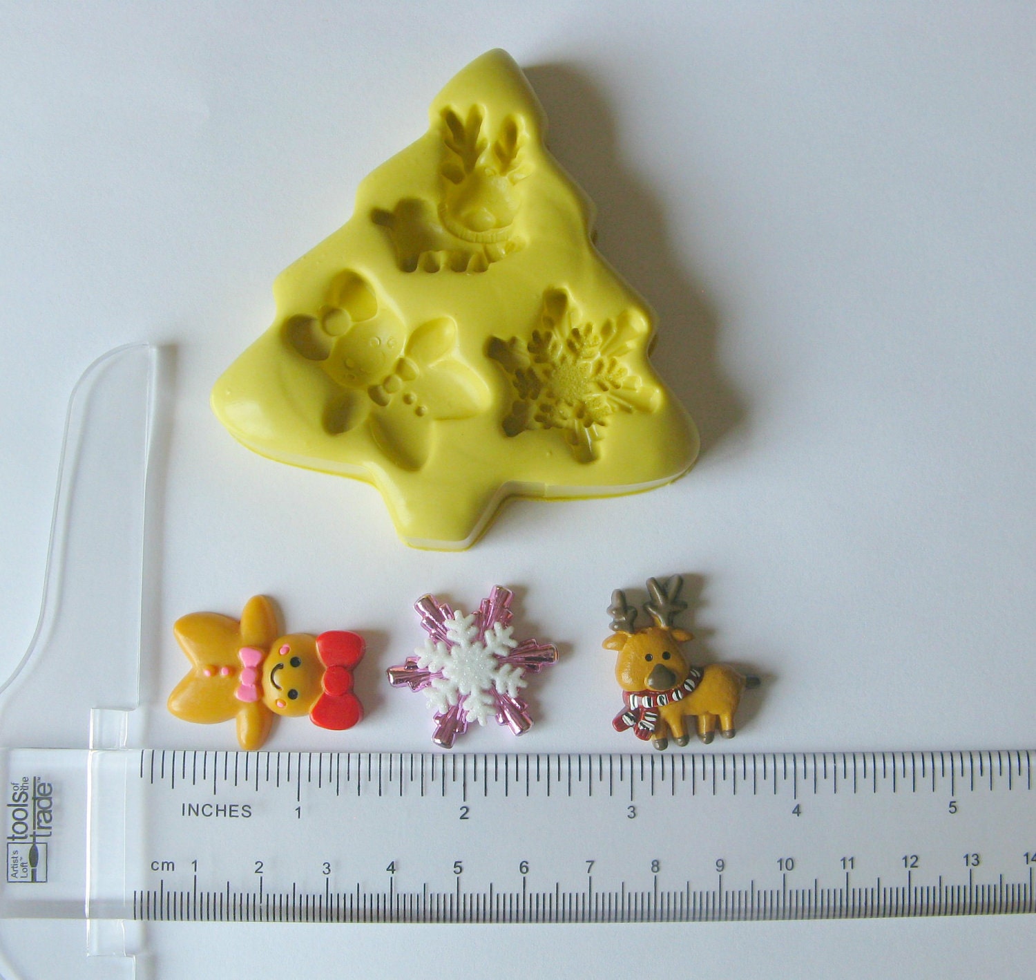 Silicone Molds Christmas Tree Mold Clay Fondant Resin Mold Etsy