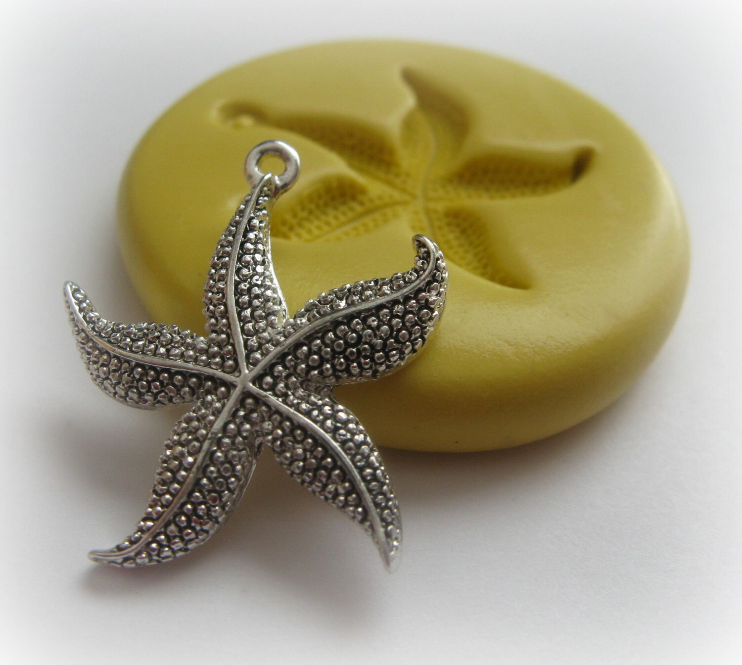 Starfish Earring Mold Jewelry DIY Small Clay Resin Silicone Etsy